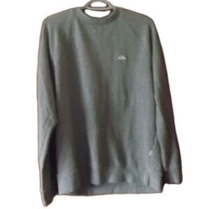 Y2K Quicksilver Gray Essential Crewneck Size Large Comfy Workout Casual